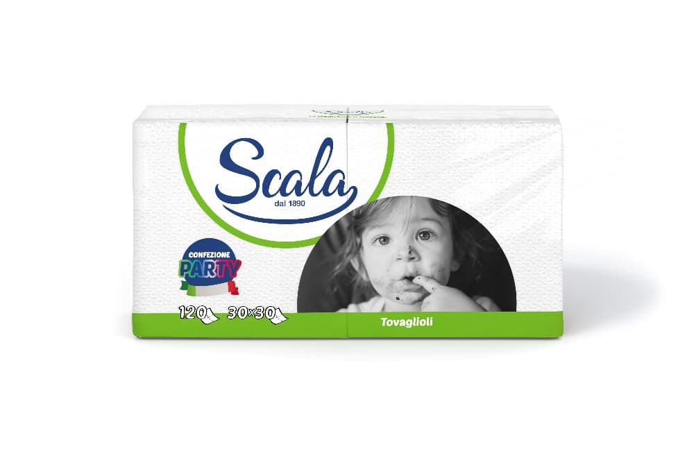 TOV.SCALA PARTY 30X30 1V PZ.120                   