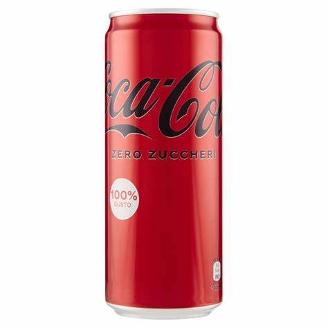COCA COLA ZERO LATTINA SLEEK CL33
