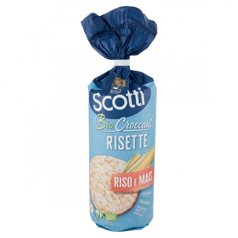 SCOTTI RISETTE GALLETTE DI MAIS GR150