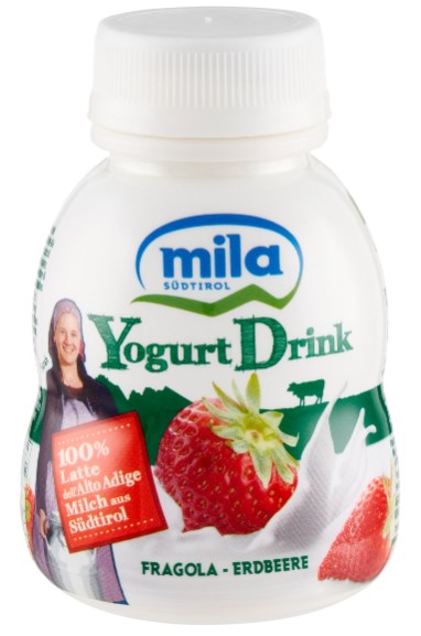 YOGURT MILA DA BERE FRAGOLA GR.200