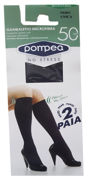 POMPEA MICROFIBRA X2 50 GB T/U NERO