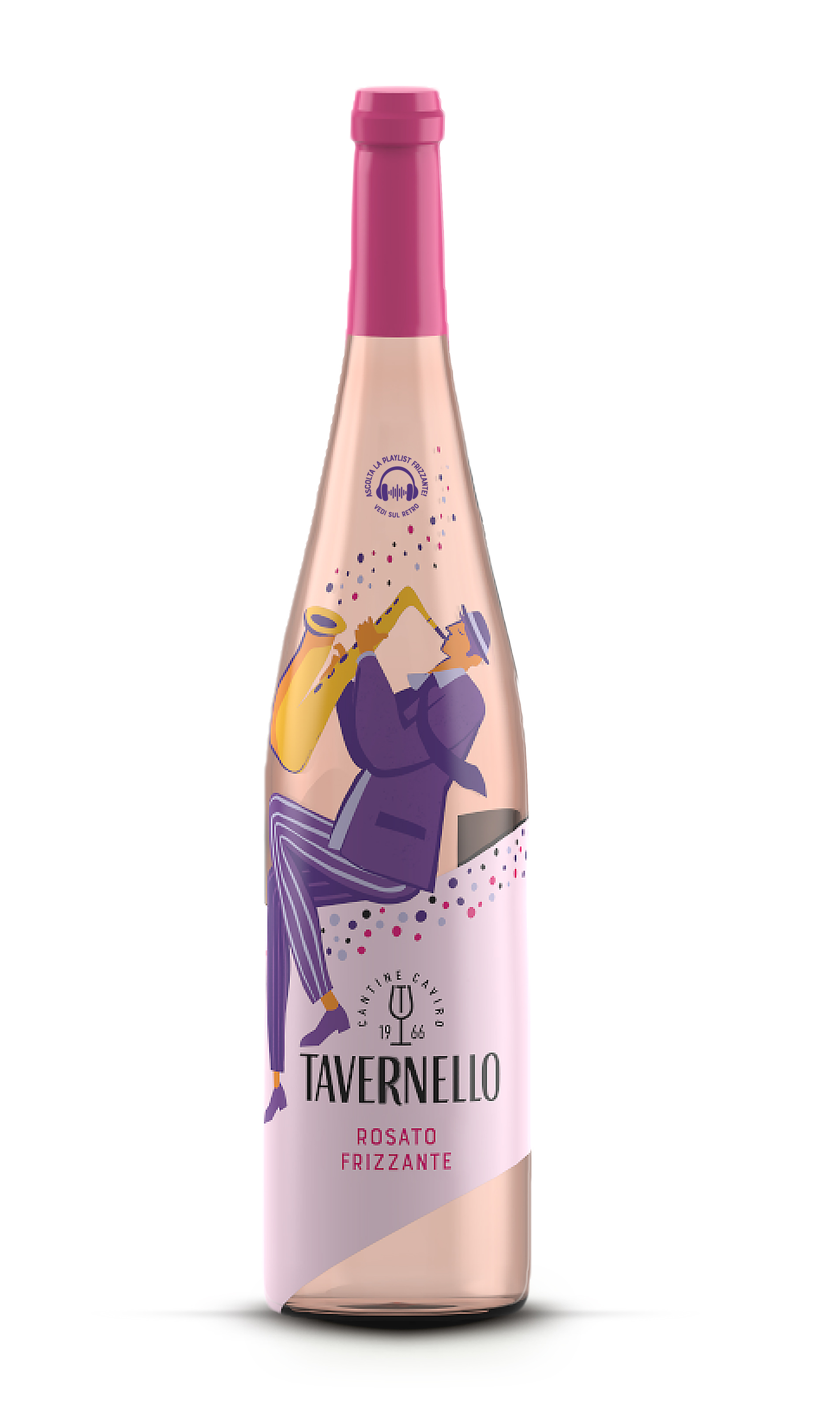 VINO TAVERNELLO FRIZZ.ROSATO CL.75