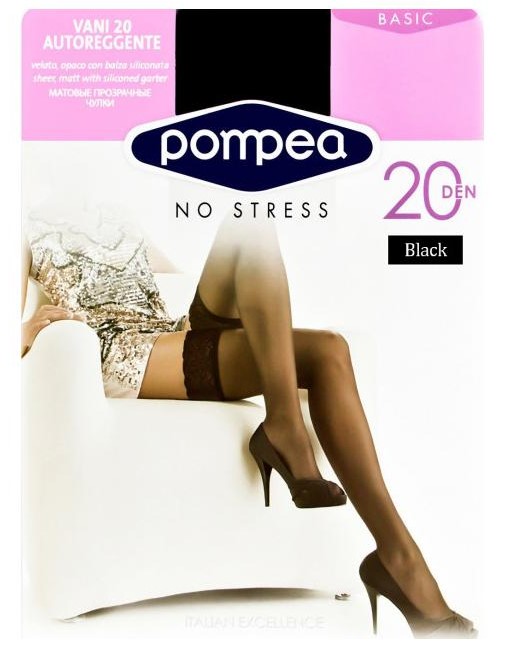 POMPEA CALZE VANI 20 AUTOR. NERO 3/4