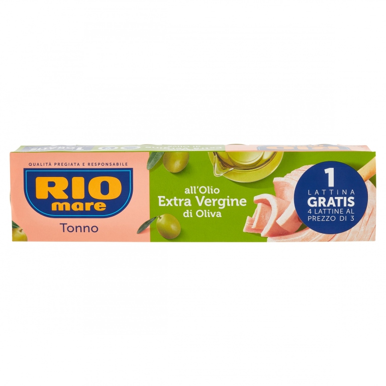 TONNO RIO MARE O.OLIVA GR.80X3+1