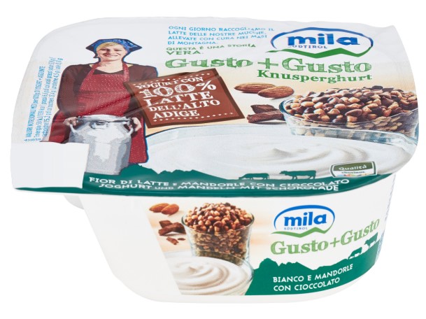 YOGURT MILA BIANCO CON MAND-CIOCC. GR.150