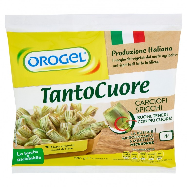 OROGEL CARCIOFI SPICCHI GR.300                    