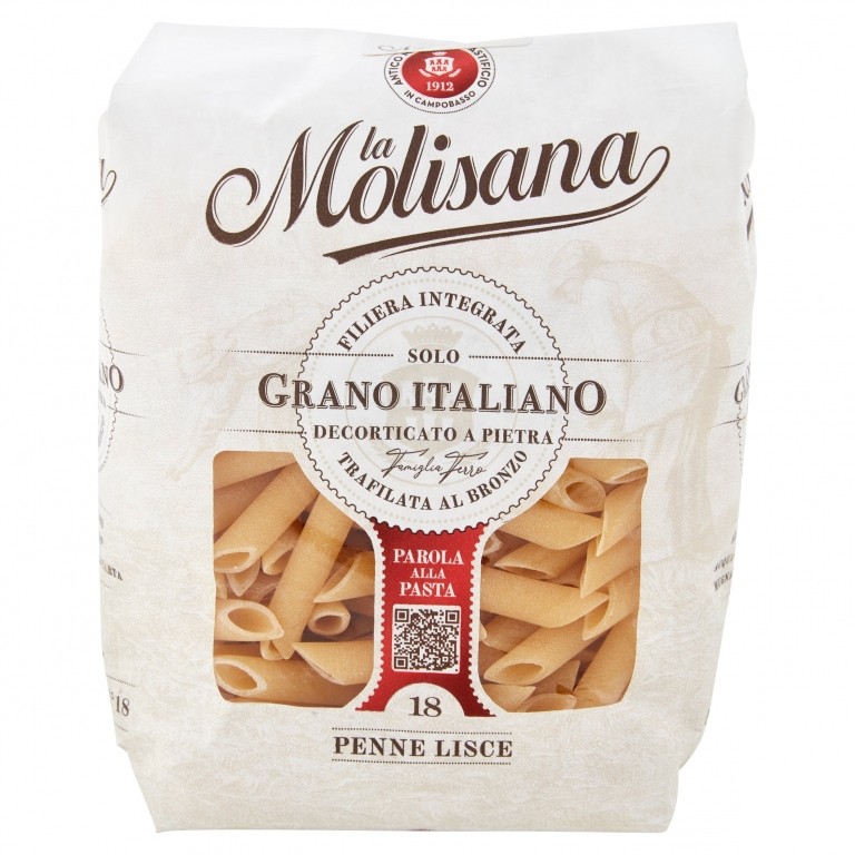 PASTA MOLISANA N.18 PENNE LISCE GR.500
