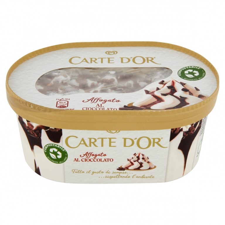 CARTE D'OR AFFOGATO AL CIOCCOLATO ALGIDA NEW G500 