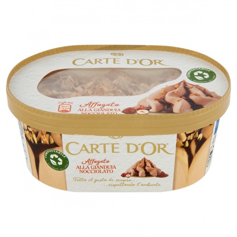 CARTE D'OR AFFOGATO NOCCIOLATO ALGIDA G500        