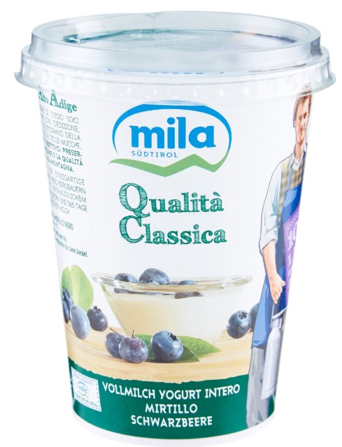 YOGURT MILA MIRTILLO GR.400