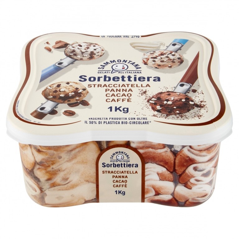 SAMMONTANA SORBETTIERA STRAC./CAC./PANNA/CAF.KG.1 