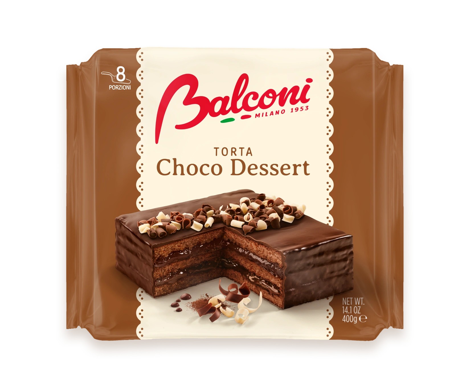 BALCONI TORTA CHOCO DESSERT GR.400