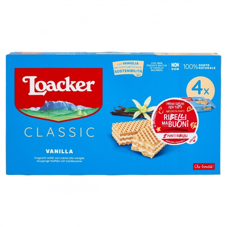 WAFER LOACKER VANIGLIA GR.45X4                    