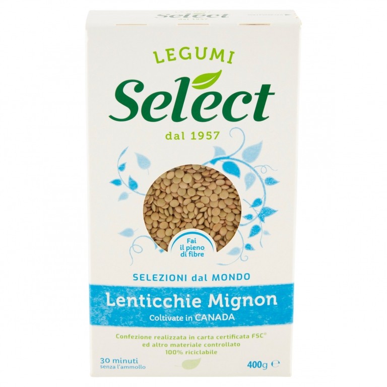 LENTICCHIE MIGNON SELECT AST.GR.400