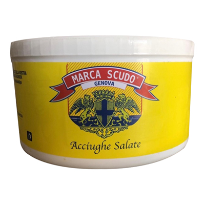 ACCIUGHE SALATE KG.5 SCUDO UNIFRIGO 2°BARRA 14-15