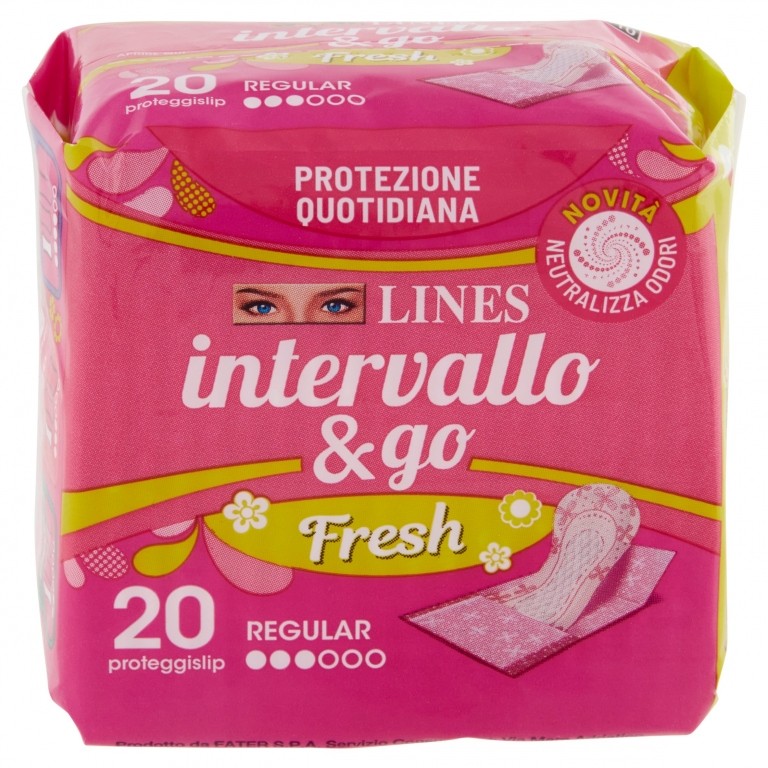 ASS.LINES INTERVALLO FRESH RIPIEGATO X20 P.SLIP