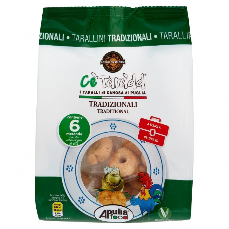 TARALLINI RACCONTI GRANO TRADIZ.MPK.GR.35X6       
