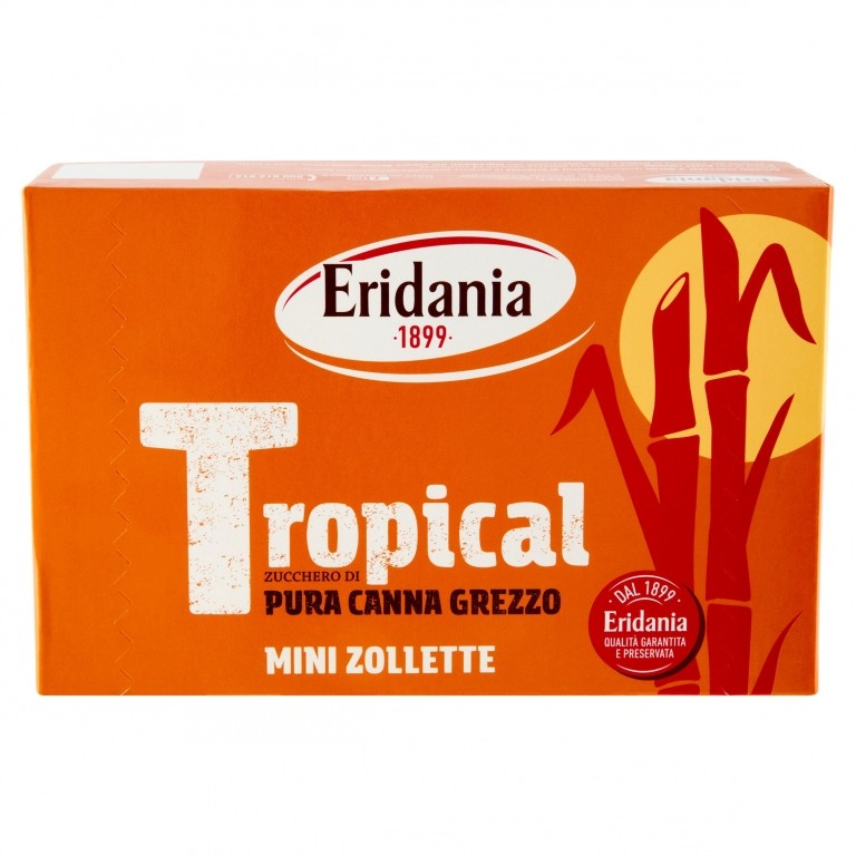 ZUCCHERO ERID.TROPICAL MINI ZOLLETTE KG.1