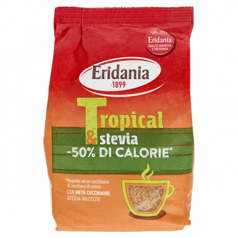 ZUCCHERO ERID.TROPICAL&STEVIA GR500