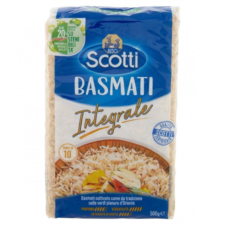 RISO SCOTTI BASMATI INTEGRALE GR.500