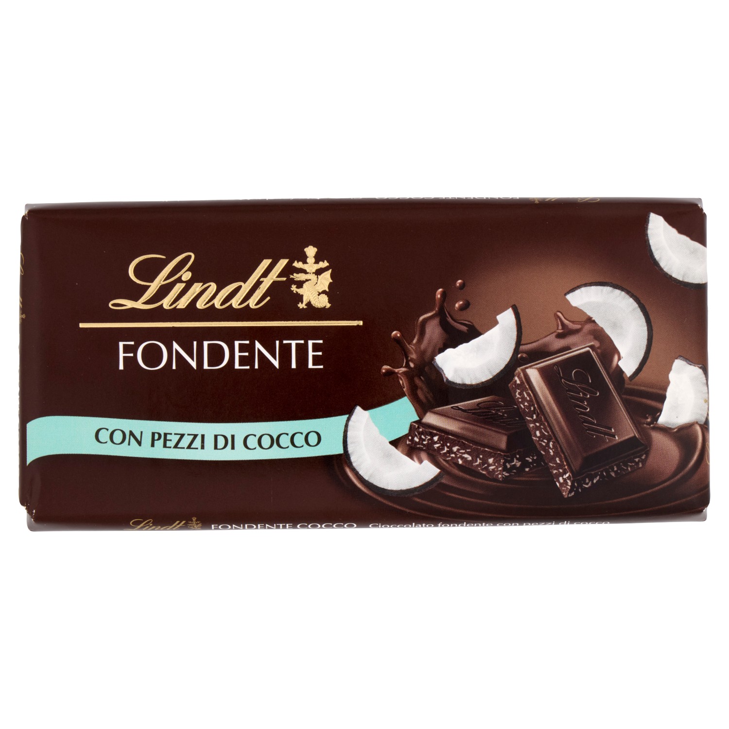LINDT TAV. FONDENTE COCCO GR.100
