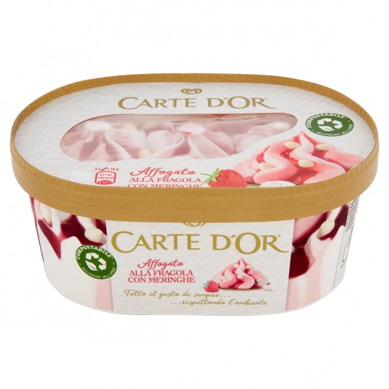 CARTE D'OR AFFOGATO FRAGOLA ALGIDA NEW G500       