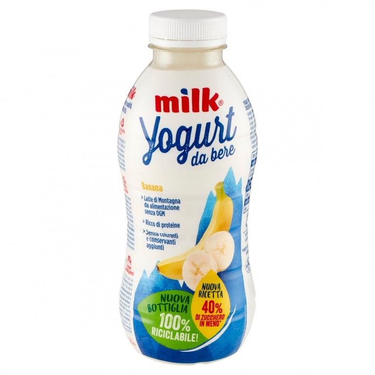 YOGURT MILK DA BERE GR.500 BANANA