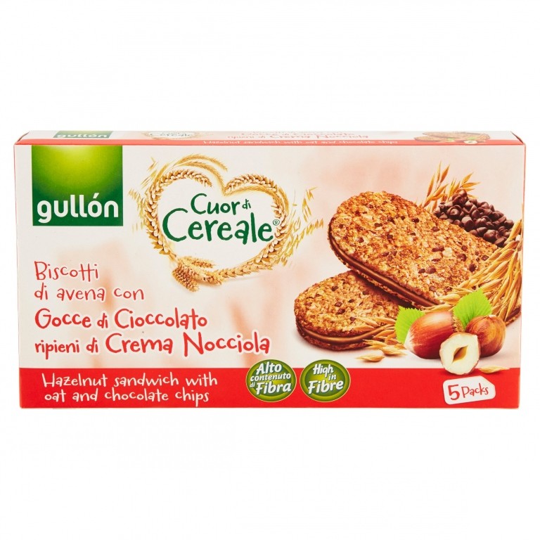BISC.GULLON CDC GOCCE CIOCCOLATO 220G             