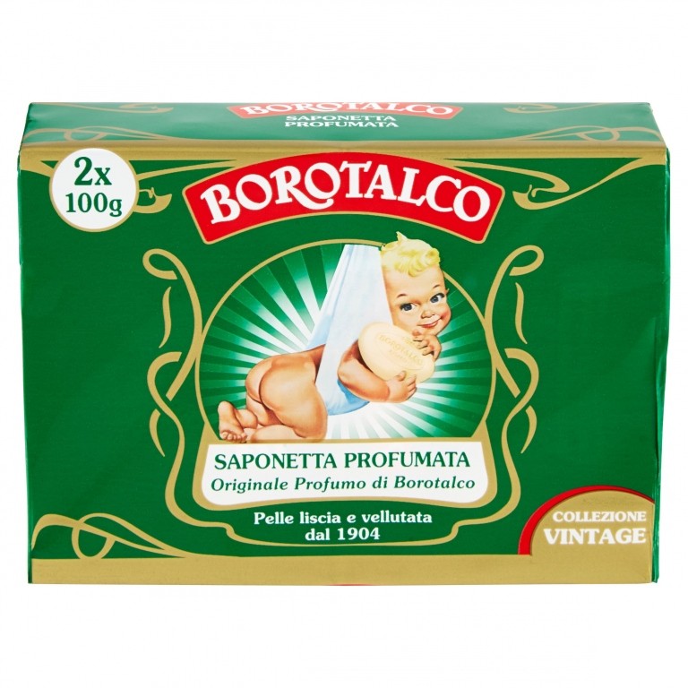 SAPONETTE BOROTALCO DUETTO GR.100X2               
