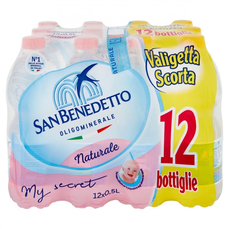 ACQUA S.BENEDETTO F.POLLINO NAT.ML500X6X4         