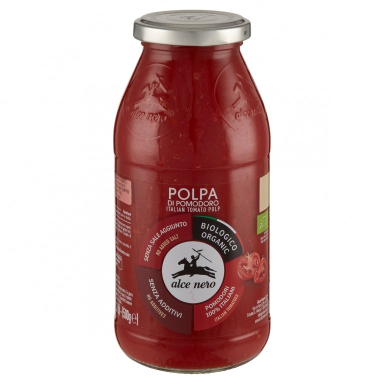 POLPA DI POMODORO BIO ALCE NERO GR.500