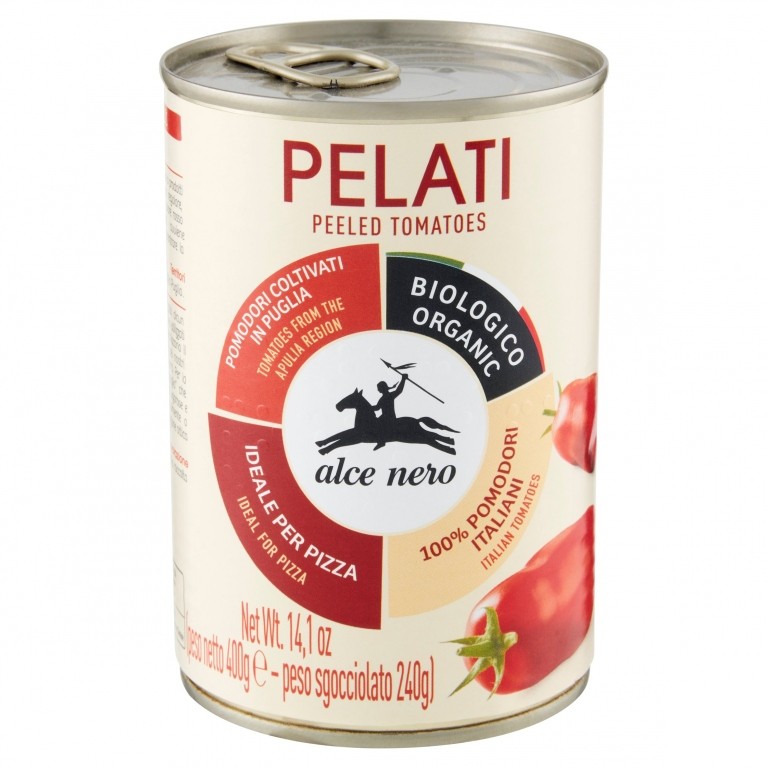 PELATI BIO ALCE NERO GR.400                       