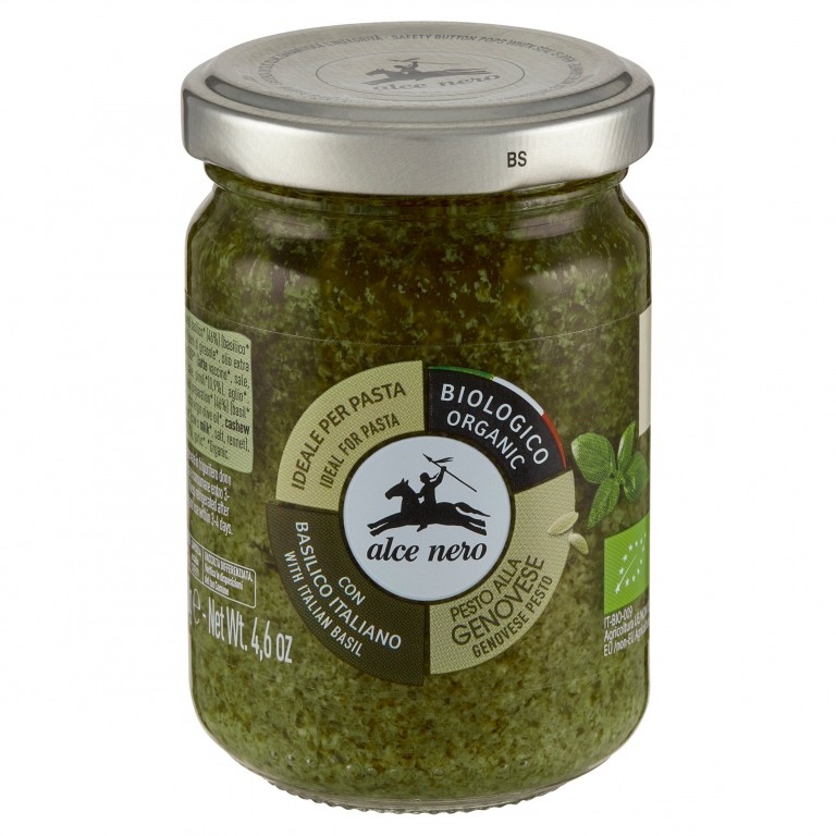 PESTO GENOVESE BIO ALCE NERO GR.130