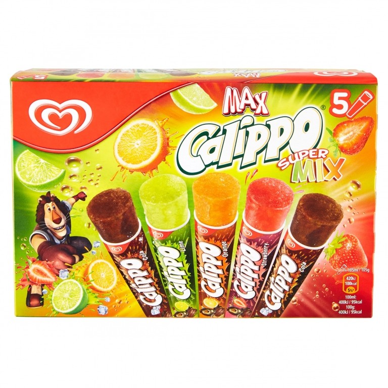 MAX CALIPPO SUPER MIX ALGIDA GR.525               