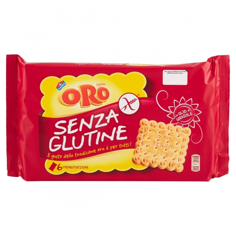 BISC.ORO SAIWA S/GLUTINE GR.200                   