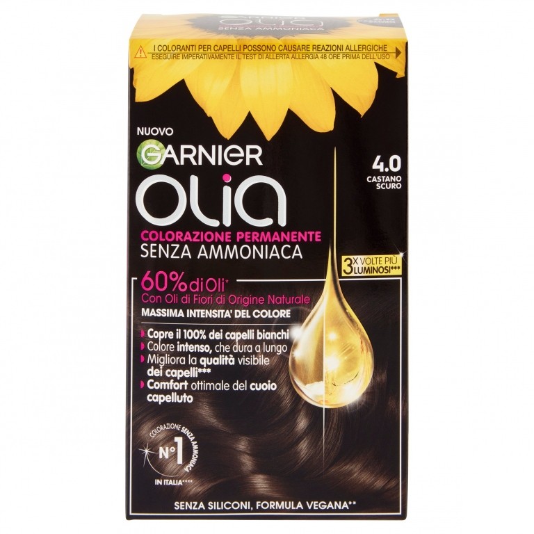 COLOR. OLIA CASTANO SCURO N.4 GARNIER