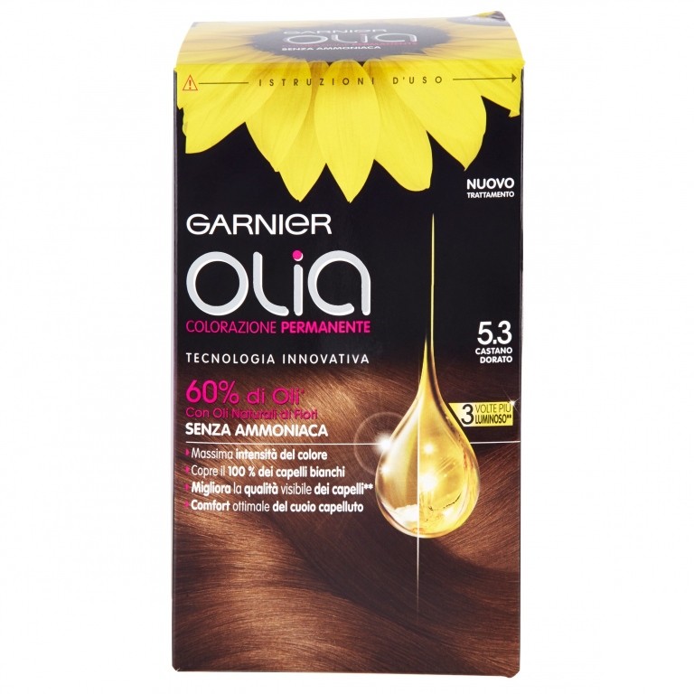 COLOR. OLIA CASTANO DORATO 5.3 GARNIER