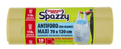 SACC.NETT.SPAZZY GIALLO C/MANICO 70X120 LT110     