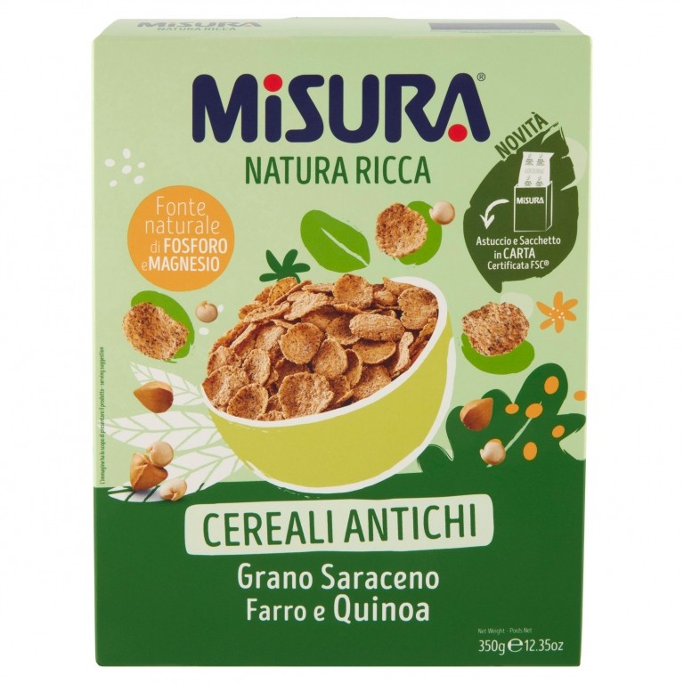 FIOCCHI CEREALI MISURA NAT.RICCA GR.350           