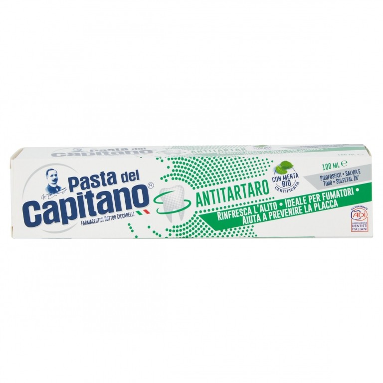 DENT.PASTA DEL CAPITANO NEW ML.100 ANTITARTARO    