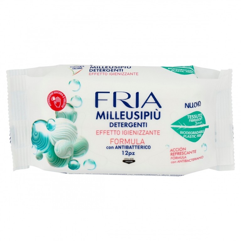 SALV.FRIA MILLEUSIPIU'IGIENIZZANTE PZ.12          