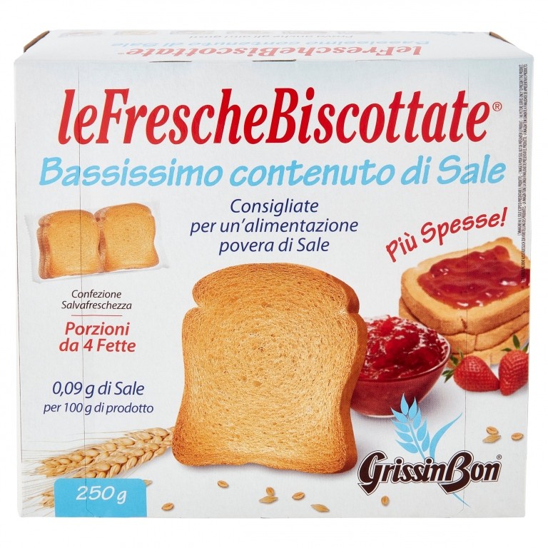 GRISSIN BON FETTE IPOSODICHE GR.250               