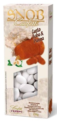 CONFETTI CRISPO SNOB BABÀ E PANNA GR.150