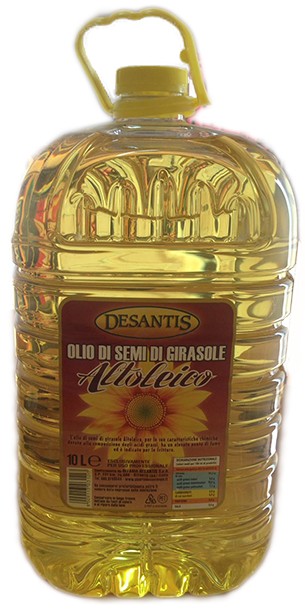 OLIO DESANTIS S.GIRASOLE ALTOLEICO LT.10          