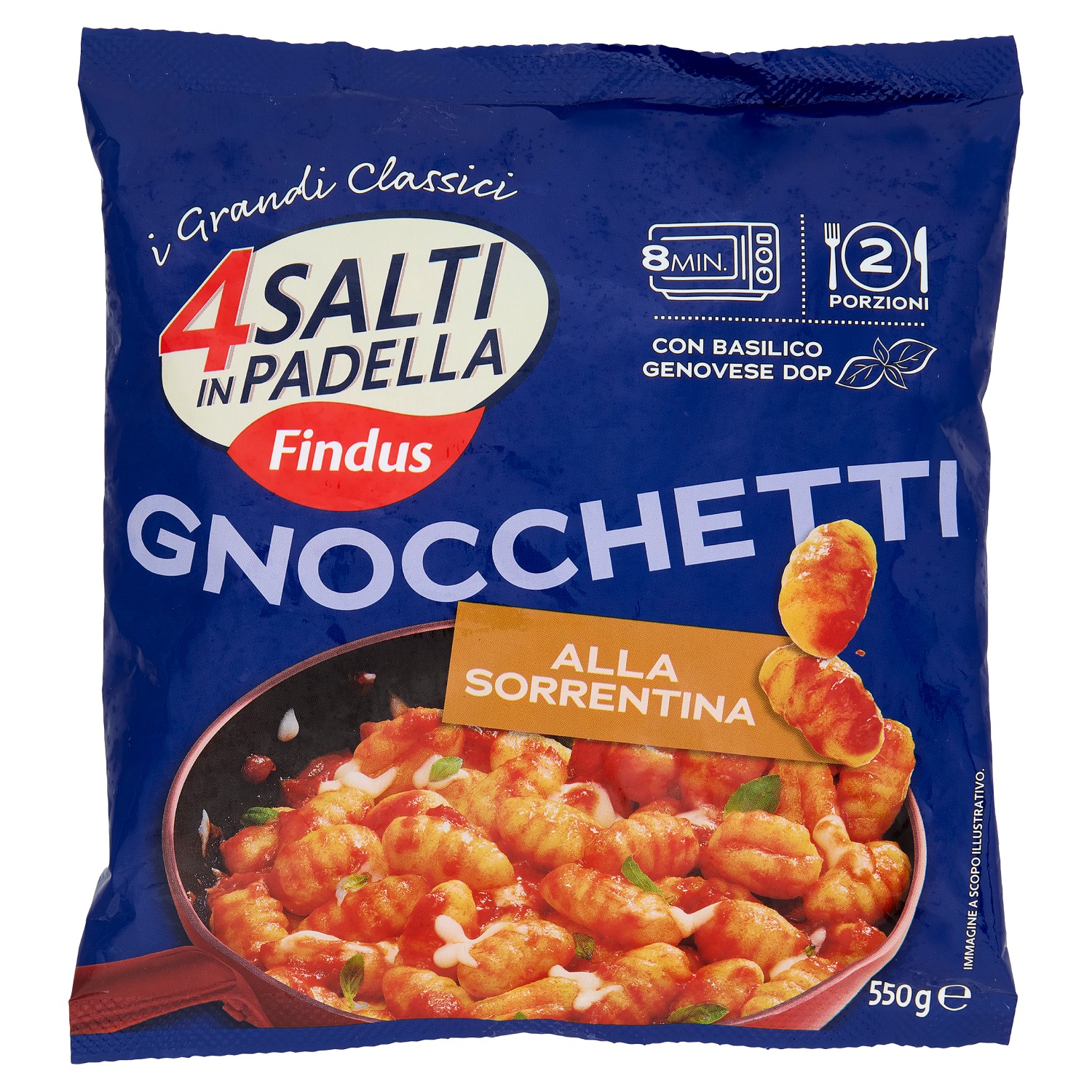 FINDUS 4 SALTI GNOCCHETTI SORRENTINA GR.550