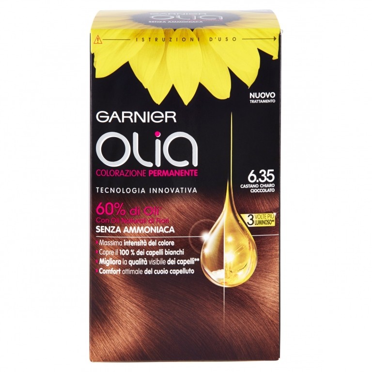 COLOR. OLIA CASTANO CHIARO CIOCCOLATO N.6.35