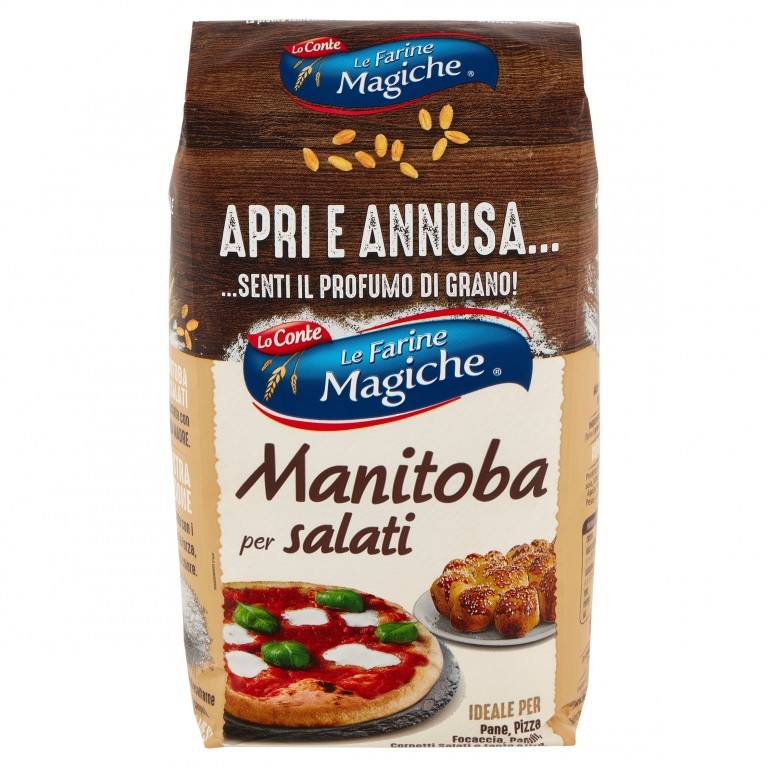 FARINA LO CONTE MANITOBA PER SALATI KG.1          