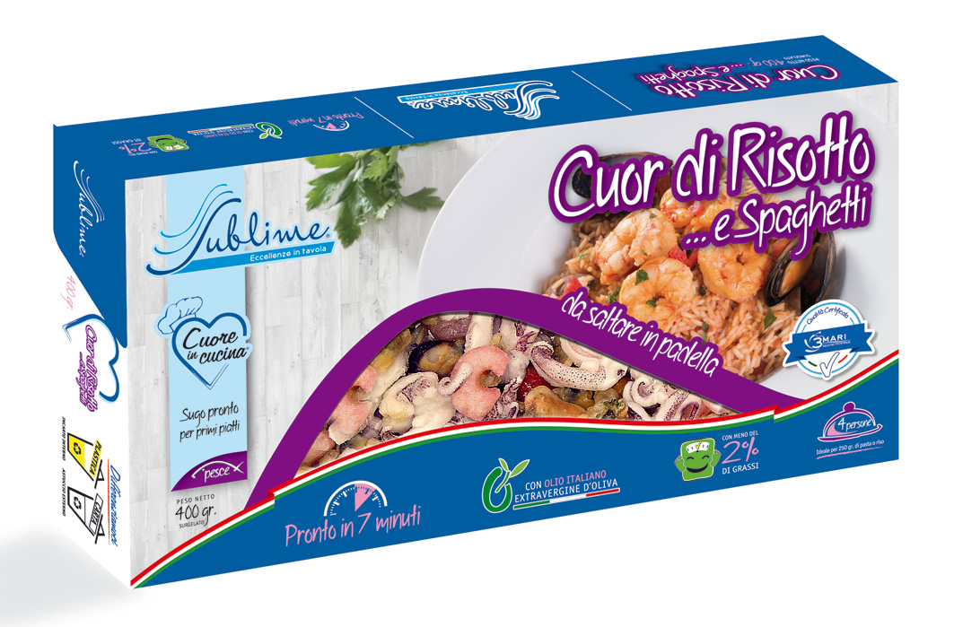 CUOR DI RISOTTO/SPAGHETTI SUBLIME GR.400          