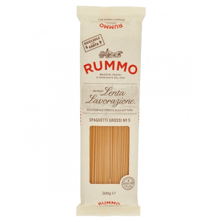 PASTA RUMMO N.5 SPAGHETTI GROSSI GR.500
