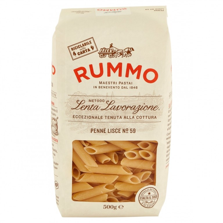 PASTA RUMMO N.59 PENNE LISCE GR.500